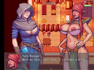 Warlock and Boobs 0.356 Part 54 Red Hair Elf Dominating Krowly Asshole