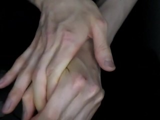 Gentle movement of hands