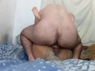 what the fuck he fucking me with his hard cock from top to bottom,clogging me up,making me ejaculate