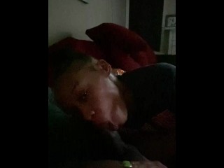 Sexy Ebony Redbone Rides After she sucks