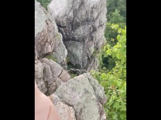 Pissing Off Cliff