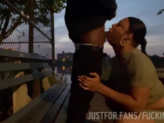 Getting My Throat Fucked In A Park Before Sunrise ( Full Vids On JFF)