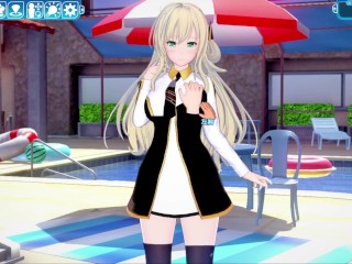 【エロゲーコイカツ！】遊戯王 閃刀姫-レイ3DCG巨乳アニメ動画[Hentai Game Koikatsu!sunshine YuGiOh! Sky Striker Ace-Raye]