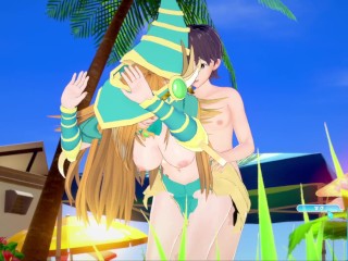 【エロゲーコイカツ！】遊戯王 マジシャンズヴァルキリア3DCG巨乳アニメ動画[Hentai Game Koikatsu!sunshine YuGiOh! Magician's Valkyria]