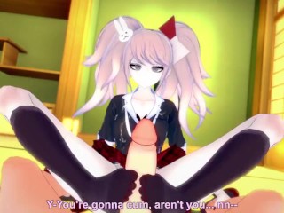 Hentai POV Feet Mukuro Ikusaba Dressed as Junko Enoshima Danganronpa