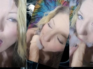TINGLY EYE-GASM- Smoking BJ visual ASMR closeup - VS120m