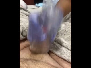 REAL CAREGIVER gives disabled paralyzed quadriplegic patient a handjob after a shower