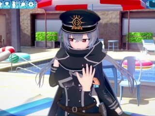 【エロゲーコイカツ！】遊戯王 閃刀姫-ロゼ3DCG巨乳アニメ動画[Hentai Game Koikatsu!sunshine YuGiOh! Sky Striker Ace-Roze]