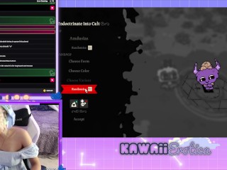 Gamergirl plays Cult of the Lamb and shows tits [full stream-Eplay8.22.22)