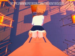 POV: MIKO AND HANA WANTS TO BE FUCKED ROUGH MIERUKO-CHAN HENTAI