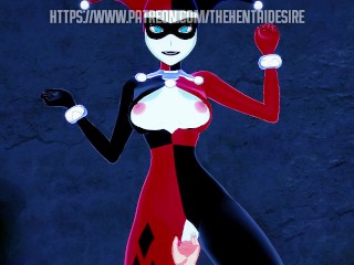 NAUGHTY HARLEY QUINN WANTS YOUR DICK 😘 JUSTICE LEAGUE HENTAI