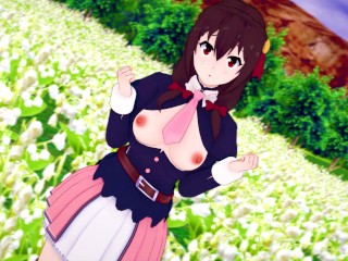 POV: YOU BECOME YUNYUN'S FRIEND WITH ADVANTAGES 😏 KONOSUBA HENTAI