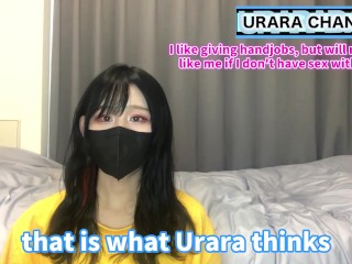 I don't want to have sex with just a hand job! ? I'll tell you what Urara thinks ♡