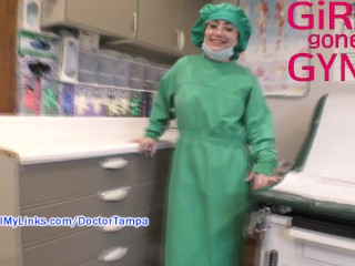 SFW - NonNude BTS From Lenna Lux in The Procedure, Sexy Hands and Gloves, Watch at GirlsGoneGynoCom