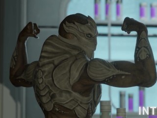 Female Turian Short Growth Animation