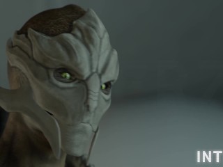 Female Turian Short Growth Animation