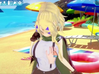 【エロゲーコイカツ！】遊戯王 白の聖女エクレシア3DCG巨乳アニメ動画[Hentai Game Koikatsu!sunshine YuGiOh! Ecclesia]