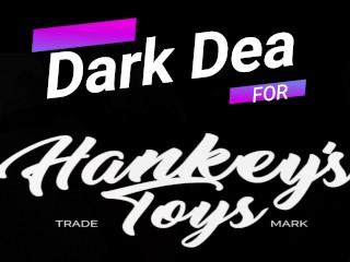 The Kinky Slut Queen "Dark Dea" Stretched Her Horny Pussy with "SEAHORSE" XL of "MrHankey'sToys p.2
