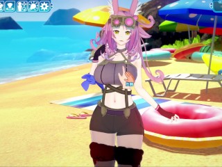 【エロゲーコイカツ！】遊戯王 鉄獣戦線 徒花のフェリジット3DCG巨乳アニメ動画[Hentai Game Koikatsu!sunshine YuGiOh! Tri-Brigade Ferrijit]