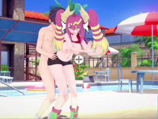 【エロゲーコイカツ！】遊戯王 Live☆Tw○nキスキル3DCG巨乳アニメ動画[Hentai Game Koikatsu!sunshine YuGiOh! Live☆Tw○n Ki-sikil]