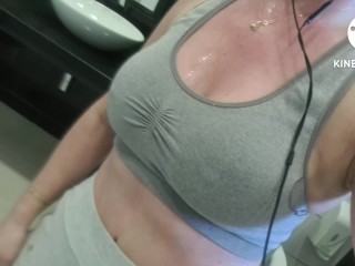 Bitch wife photos working out at the gym