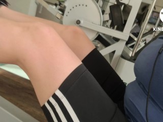 Bitch wife photos working out at the gym