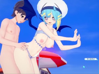 【エロゲーコイカツ！】遊戯王 Live☆Tw○nリィラ3DCG巨乳アニメ動画[Hentai Game Koikatsu!sunshine YuGiOh! Live☆Tw○n Lil-la]