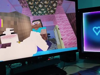 Descubrí que PRISCY está jugando ¿MINECRAFT?... -Priscy Games