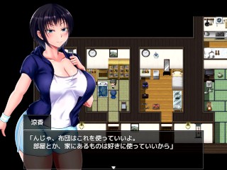 【同人エロゲー 夏色のコワレモノ(体験版)動画1】田舎のショートカット爆乳JKが村人におっぱい揉まれたりエロいことされまくる！(巨乳NTRエロゲー 実況プレイ動画 Hentai game)