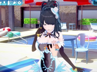 【エロゲーコイカツ！】アイドルマスター 風野灯織3DCG巨乳アニメ動画[Hentai Game Koikatsu!sunshine Idol Master Hiori Kazano Epsilon]