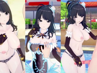 【エロゲーコイカツ！】アイドルマスター 風野灯織3DCG巨乳アニメ動画[Hentai Game Koikatsu!sunshine Idol Master Hiori Kazano Epsilon]