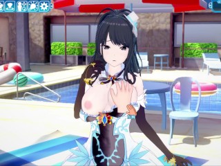 【エロゲーコイカツ！】アイドルマスター 風野灯織3DCG巨乳アニメ動画[Hentai Game Koikatsu!sunshine Idol Master Hiori Kazano Epsilon]