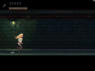 2d game about monsters and zombies (Parassite in city) sewer tunnels