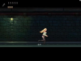 2d game about monsters and zombies (Parassite in city) sewer tunnels