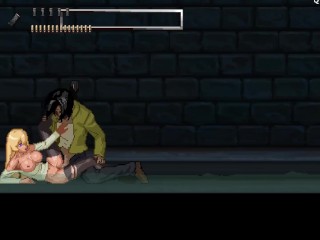 2d game about monsters and zombies (Parassite in city) sewer tunnels