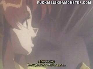 Hentai lesbians scissor fuck in passionate scene