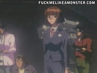 Hentai lesbians scissor fuck in passionate scene