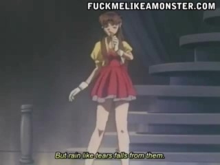 Hentai lesbians scissor fuck in passionate scene