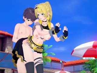 【エロゲーコイカツ！】アイドルマスター 八宮めぐる3DCG巨乳アニメ動画[Hentai Game Koikatsu!sunshine Idol Master Meguru Hachimiya]