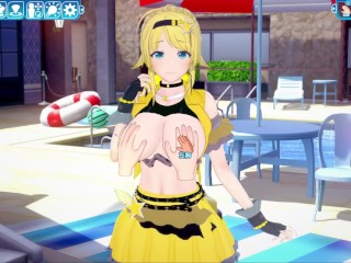 【エロゲーコイカツ！】アイドルマスター 八宮めぐる3DCG巨乳アニメ動画[Hentai Game Koikatsu!sunshine Idol Master Meguru Hachimiya]