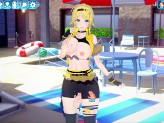 【エロゲーコイカツ！】アイドルマスター 八宮めぐる3DCG巨乳アニメ動画[Hentai Game Koikatsu!sunshine Idol Master Meguru Hachimiya]