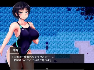 【同人エロゲー 夏色のコワレモノ(体験版)動画3】涼香ちゃんがキモおやじにおっぱい揉みまくられる！(ボーイッシュ爆乳JKNTRエロゲー 実況プレイ動画 Hentai game)