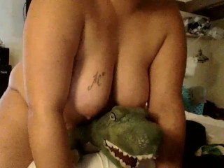 humping my t-rex