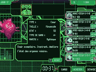 Simulateur d'échange d'organes Space Warlord part 2