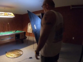 Red Bikini Behind the Scenes Photoshoot