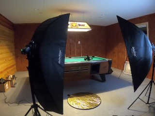 Red Bikini Behind the Scenes Photoshoot