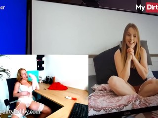 MyDirtyHobby - Mia_Adler Takes A Walk Down Memory Lane Watching Some Of Her Very First Videos