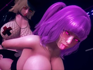 GIRL x FUTA sex arena [3D] [Honey Select]