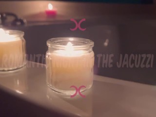 Romantic Night in The Jacuzzi - Babyssww ดื่มด่ำบรรยากาศยามค่ำคืน ไปกับแสงเทียน