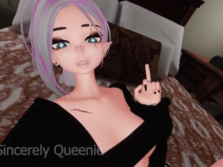 Tinder date gone LEWD at the Motel - Soft Kissing - Whispering - Subtle Moans - FingeringVRChat ASMR